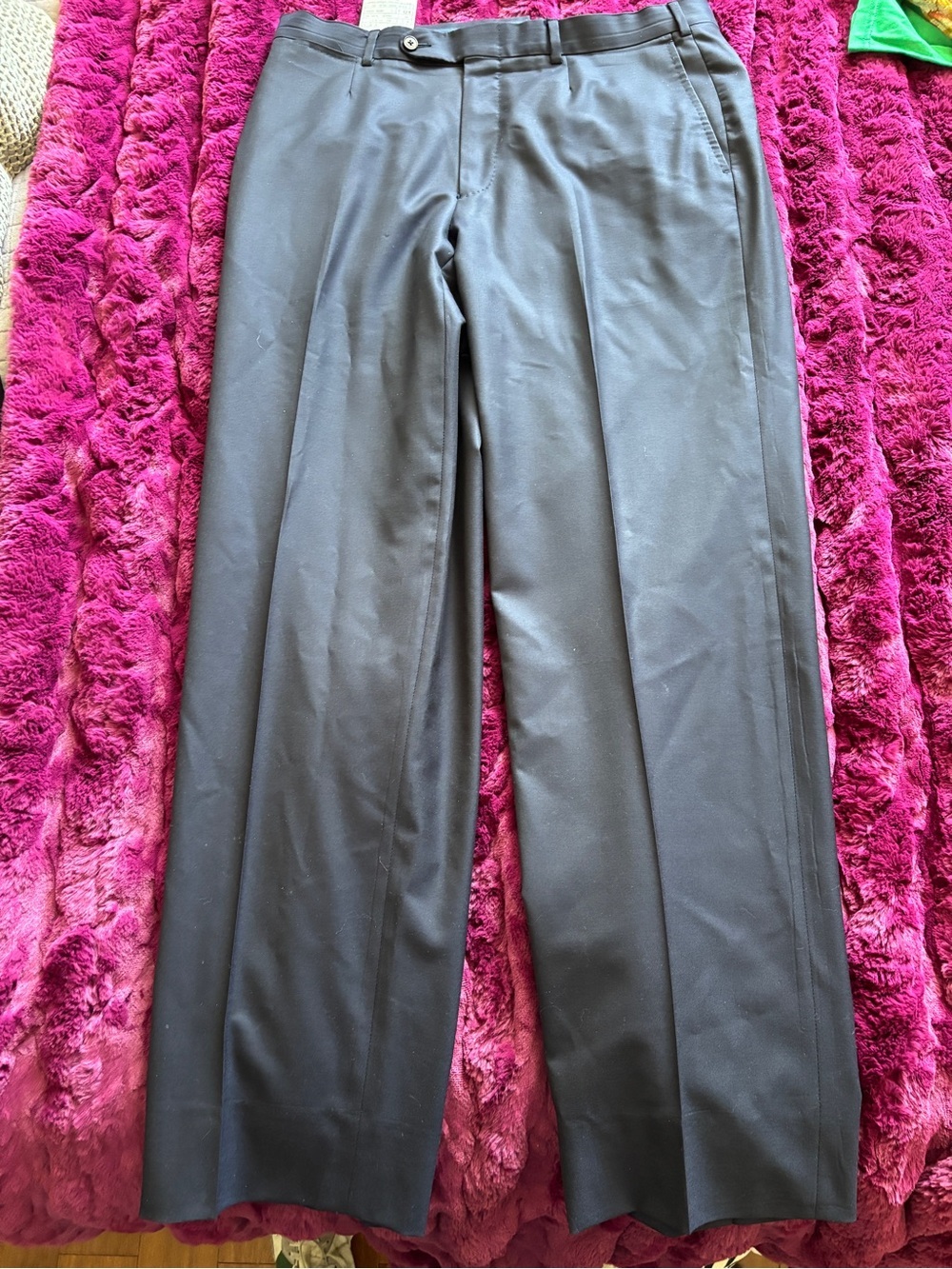 Ermenegildo Zegna Men's Classic navy suit Pants 36 x31 size 7-52R worn once